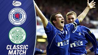 Classic Match  Rangers 51 Celtic 261100  SPFL [upl. by Vassili936]