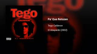 Tego Calderon Pa Que Retozen [upl. by Netsriik]