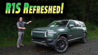 The 2025 Rivian R1S Gets An Undercover Overhaul [upl. by Haisi]