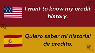 Spanish Phrases for the Bank  Spanish Conversation for Beginners [upl. by Cristi]