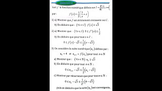 dérivation et étude des fonctions 2 bac SM Ex 63 et 64 page 157 Almoufid [upl. by Llevram]