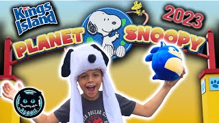 Planet Snoopy at Kings Island 2023 [upl. by Gates]