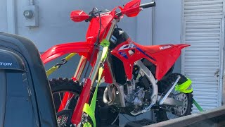 Enduro Costa Rica honda crf 250 rx off road trails motocross [upl. by Dier]