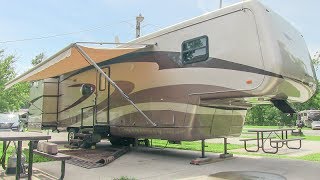 2003 Newmar Mountain Aire 39SDTS luxury 5th wheel camper walkaround tutorial video [upl. by Ecnarepmet827]