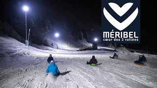 Méribel  Luge nocturne  Hymalaya by night [upl. by Fredi]