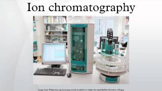 Ion chromatography [upl. by Duff873]