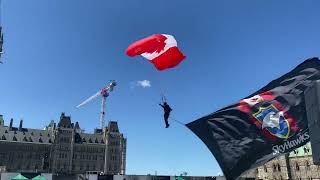 The SkyHawks The Canadian Armed Forces Parachute Team [upl. by Aivatnuahs988]