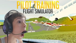 Pilot Training Flight Simulator [upl. by Nnyltiak]