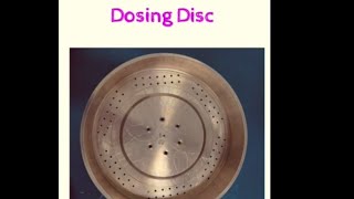 Dosing Disc Used in Capsule Filling [upl. by Buskus]