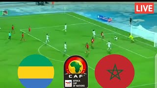 🛑LIVE Gabon Vs Morocco Africa Cup Of Nations QualificationAll Goals And Extended Highlights [upl. by Colfin]