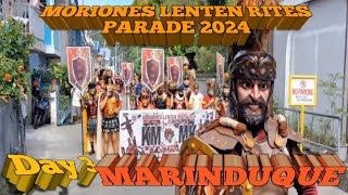 Day 3 MORIONES LENTEN RITES PARADE  Holy Wednesday  Miyekoles Santo  Moriones Festival [upl. by Ariday675]