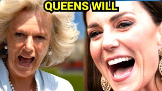 Camilla is FuriousThe late queen left INCREDIBLE jewellery to Catherine and she didnt [upl. by Kate]