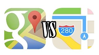 CASUAL USER Google VS Apple Maps  Which is Better [upl. by Defant]