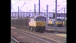 Trains In The 1980s Peterborough May 1989 Part 1 [upl. by Zilada726]