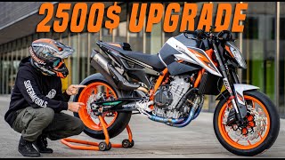 UPGRADED KTM 890 DUKE R 2020  RokON VLOG 104 [upl. by Anneliese]