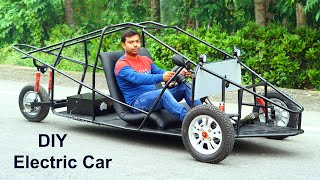 How to Make Electric Car at Home  TRex [upl. by Raimes866]