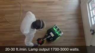 UVElite Application Assistance Video for Wood Floors [upl. by Etyak]