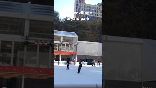 Bryant Park Winter village newyork shorts [upl. by Platt]