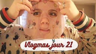 VLOGMAS jour 21  Soirée festive en mode cozy bain film amp achat🎄 [upl. by Desdemona]