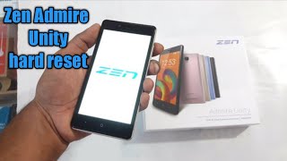 Zen Admire Unity hard reset and pattern unlock done 2018 [upl. by Lanta]