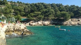 Croatia Primosten Hidden Beaches [upl. by Ovatsug]