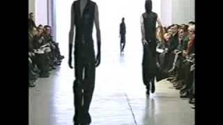 Yves Saint Laurent Homme fall winter 2000 2001  part 1 [upl. by Medardas]