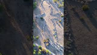 Bunjil in You Yangs National Park Victoria andrewrogersart artaustralia artartist art landart [upl. by Odnomyar]