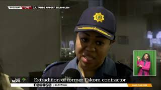 Extradition of former Eskom contractor Michael Lomas [upl. by Ahsiekel]