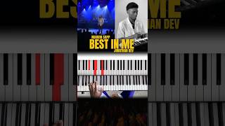 BEST IN ME Marvin sapp piano INTRO jonathandev [upl. by Mcnamee]