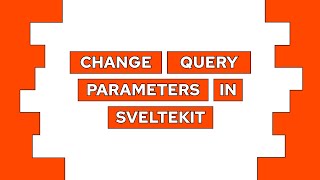 How To Change URL Query Parameters Without Reload SvelteKit [upl. by Shalom370]