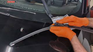 How to Replace the Front Wiper Blade on a 20132021 BMW i3 [upl. by Affrica673]