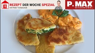 VeggieSchnitzel 🍠 aus Sellerie und mit Süßkartoffeln 🍠  Das Rezept der Woche Spezial [upl. by Oicaro]