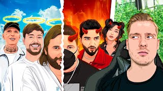 Die MEISTGEHASSTESTEN und BELIEBTESTEN YouTuber [upl. by Okomot745]