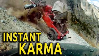 STUPID DRIVERS COMPILATION  Instant KARMA  IDIOTS In Cars [upl. by Vinn]