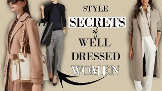 7 SECRETS of Women Who ALWAYS Look Put Together  Classy Outfits [upl. by Danaher]