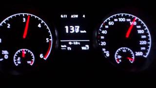 Vw golf vii 16 tdi 2013 105hp 250nm 0100 0180 acceleration [upl. by Spence]