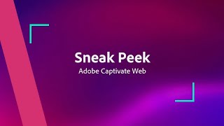 Imagine Using Adobe Captivate in Your Web Browser [upl. by Edak]