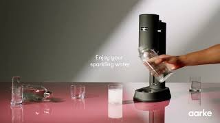 Aarke Carbonator PRO  How To Use Your New Sparkling Water Dispenser [upl. by Ettennaej]