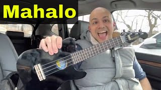 Mahalo Acoustic And Electric Ukulele ReviewGreat Sound And Easy To Play [upl. by Otit448]