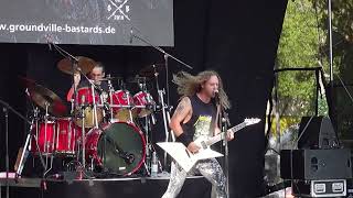 Death to all but Metal Groundville Bastards Cover Stadtfest Aschaffenburg 2024 [upl. by Rehoptsirhc]