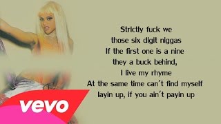 Lil Kim  Just Like Me Lyrics Video Verse HD [upl. by Hildebrandt]