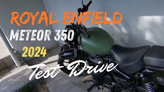 Royal Enfield Meteor 350 2024 İlk Sürüş [upl. by Adlez811]