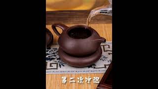 Brewing and Tasting AllenTeas Organic Ripe Puerh Tea orangic puerh puertea chinesetea [upl. by Susana]