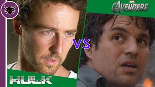 NORTON vs RUFFALO  Hulk Character Analysis [upl. by Gonyea]