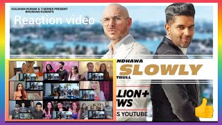 slowly slowly song l slowly slowly song reaction l slowly slowly song reaction video mashup [upl. by Rheingold475]