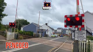 Pencoed Level Crossing Bridgend [upl. by Ajin]