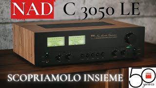 NAD C 3050 LE Amplificatore integrato moderno dentro vintage fuori [upl. by Metzger]