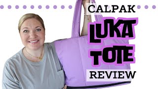 Calpak Luka Expandable Tote Bag Review [upl. by Andrea292]