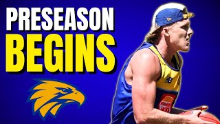 The Eagles return for AFL 2025 Preseason Training [upl. by Eimmot9]