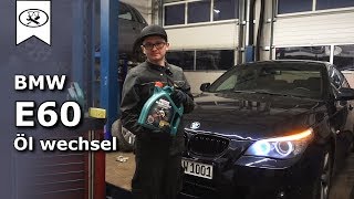 BMW E60 Öl wechseln  Change engine oil  VitjaWolf  Tutorial  HD [upl. by Major]